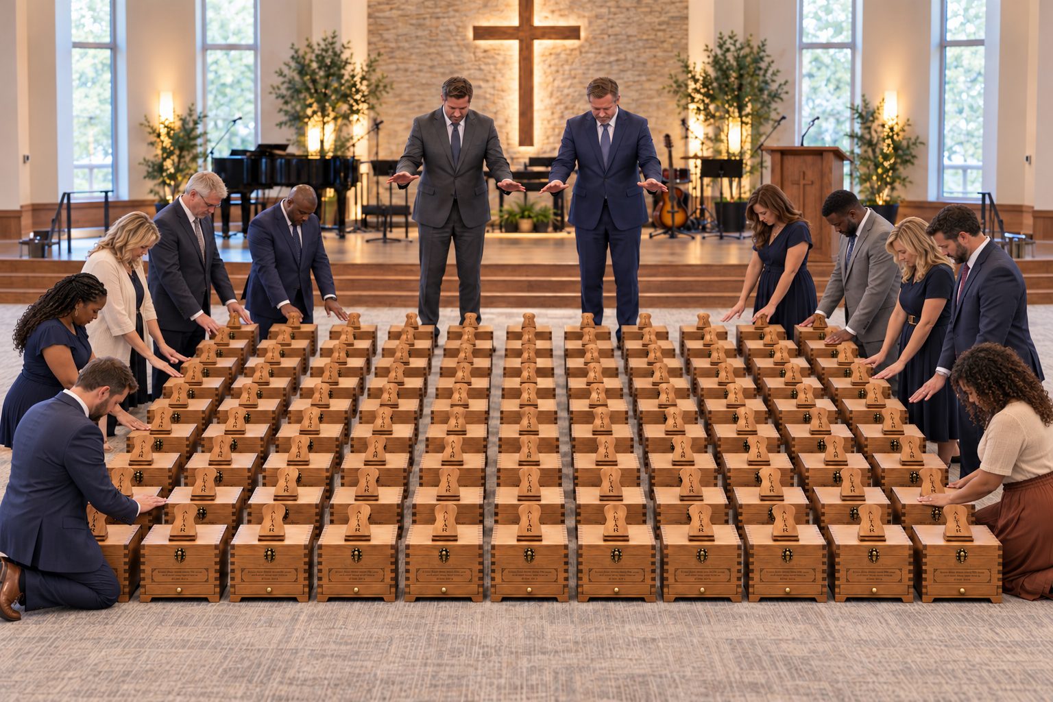 Church consecrating family altars